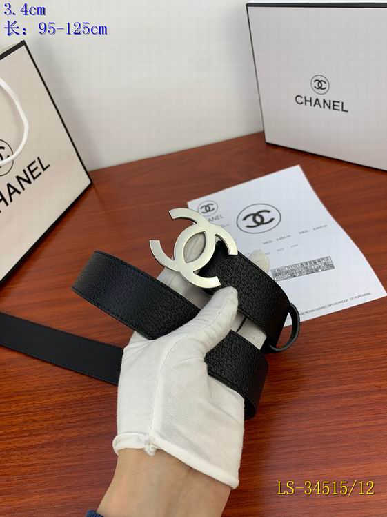 Chanel Belt 34mm 95-125cm 8L (39)